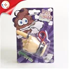 Hand Joke Electric Pull My Finger Fart Keychain Fart Noise Sounds Toy Prank Gag