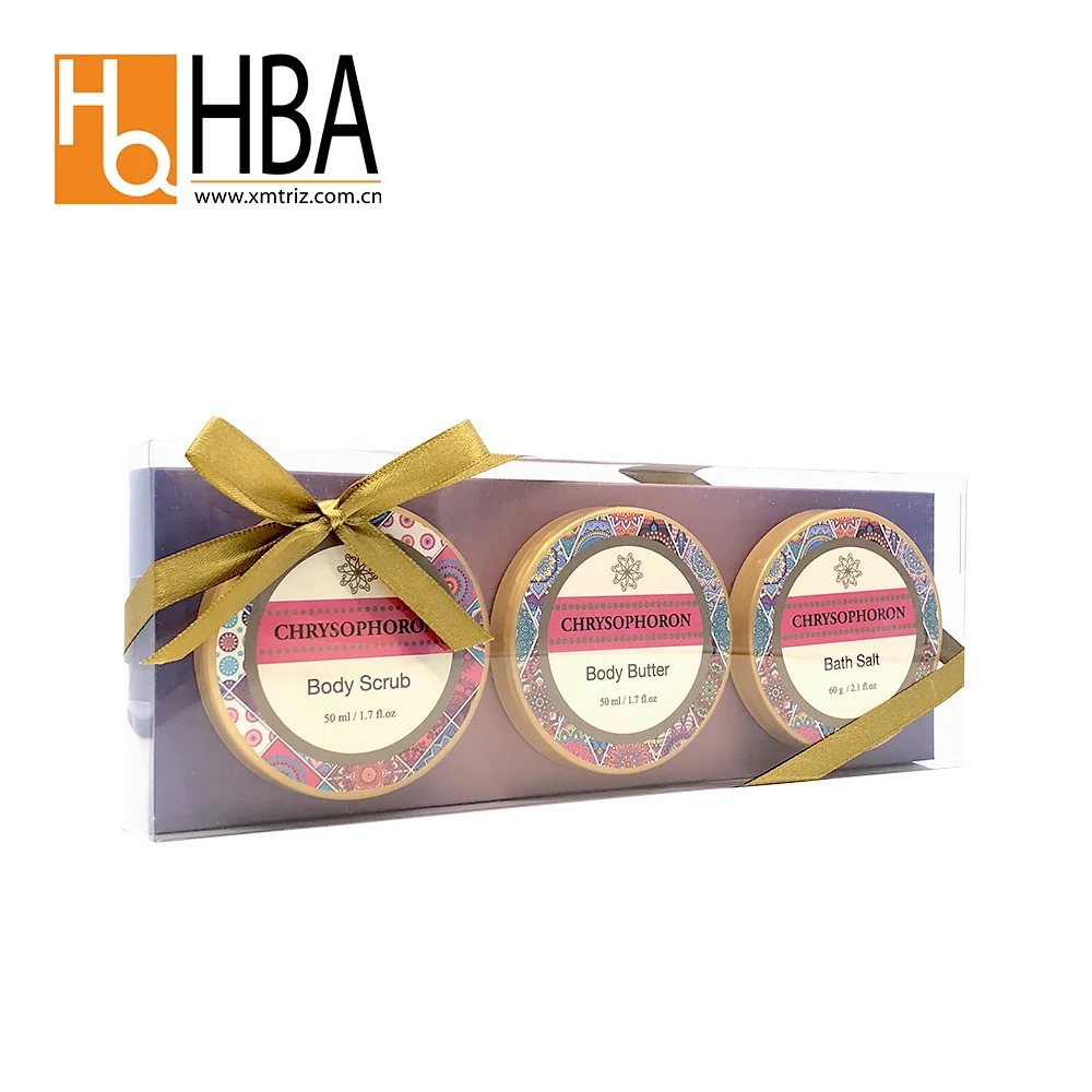 exfoliator skin care private label body scrub gift bath set