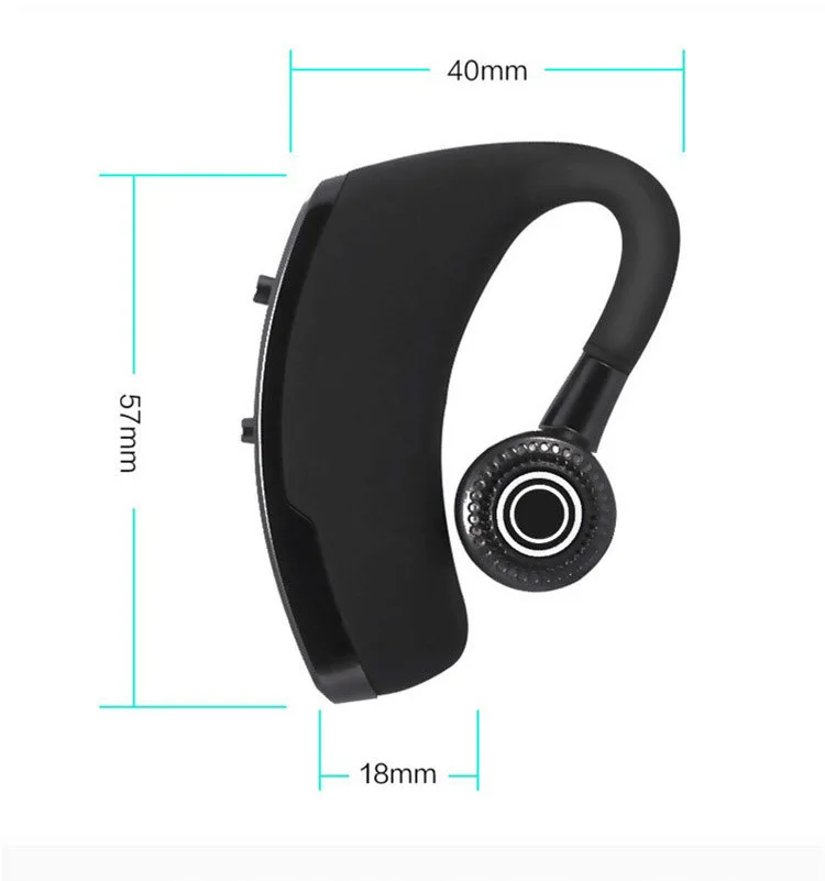 Business Style Earphone Single Left Right Earbud 360 degree Sports Stereo Wireless Headset - ANKUX.COM