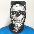 skull cooling hair accessories bandana for head