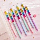 Hot Selling School Stationery Multi Color Floating Crystal Pen Ink Pen Glitter Gel Pen For Girl