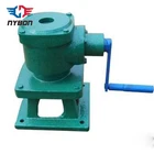 One or two lifting points worm gear manual rope hoist