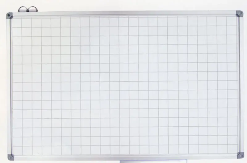 gridded magnetic whiteboard