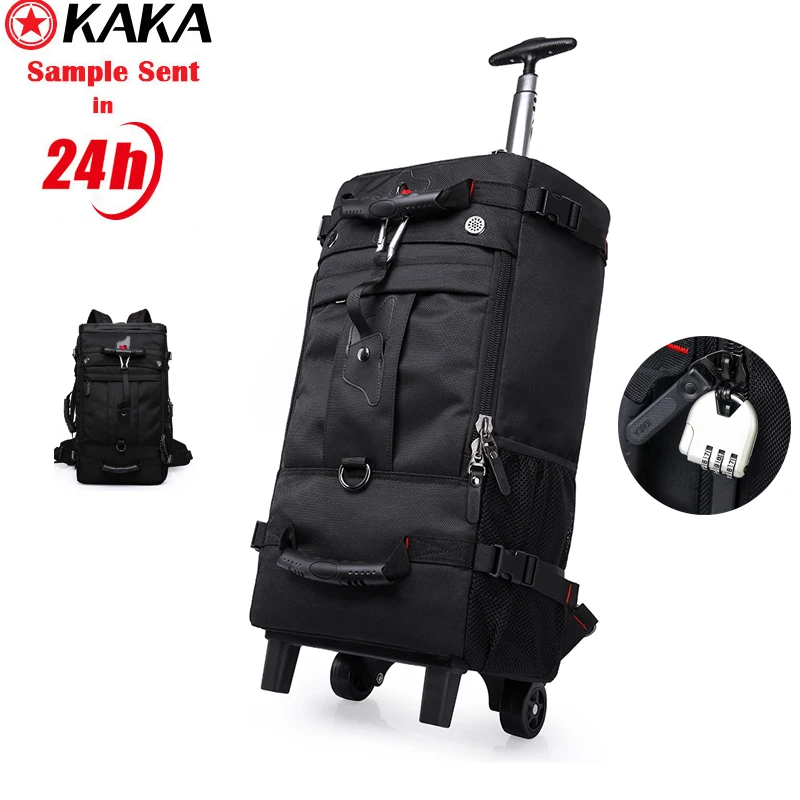 large backpack suitcase with wheels