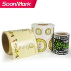 Custom Waterproof Food Sticker Low Temperature Resistant Labels For Food