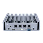 New design pfsense firewall 4 lan ports intel 3855U USB3.0 nuc nano itx industrial mini pc for router server with VGA HDM