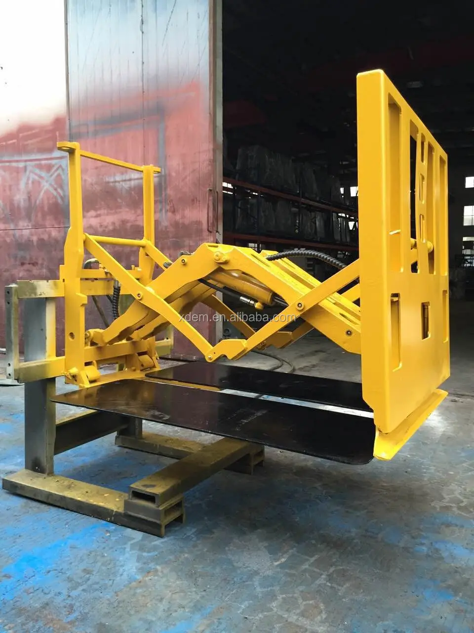 XDEM forklift attachment push pull pusher, View forklift push pull