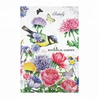 50 by 70cm Floral printed customized logo 100 cotton fabric kitchen towel dish towel