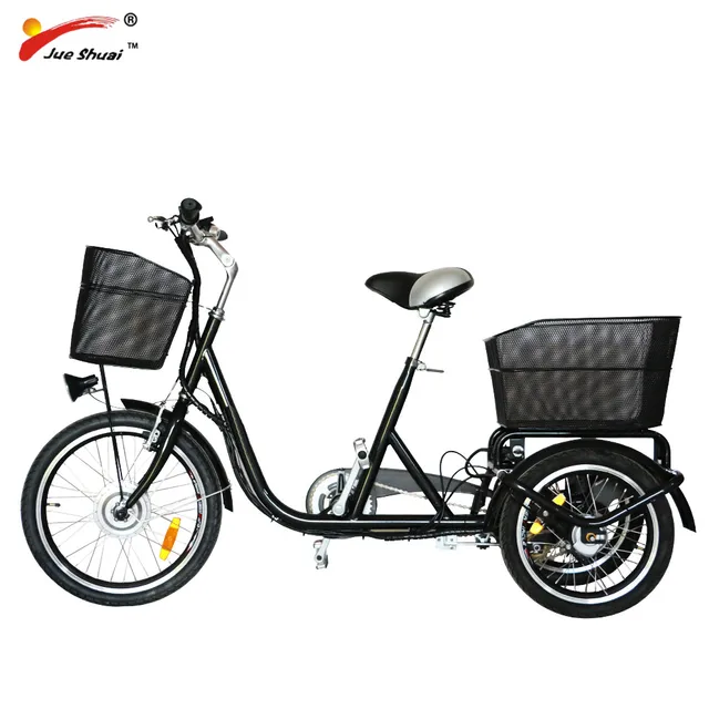Factory directly Family used 36V 250W adult Large electric tricycle for shopping (JSE501)
