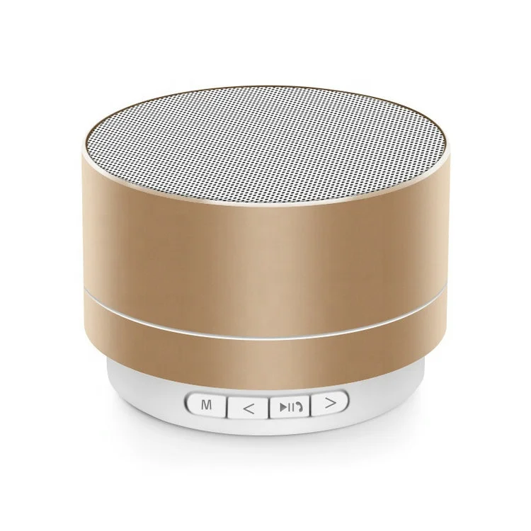 2019 Amazon hot sale A10 LED portable wireless speaker metal TF card bass bluetooths speaker - ANKUX.COM