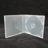 3mm Super Slim Plastic Clear Single PP CD DVD Case for PC 8cm disc