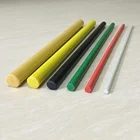 High strength flexible fiberglass round solid rods