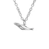Fashion Marine Organism Theme Metal Antique Silver Whale Necklaces Fish Jewellery