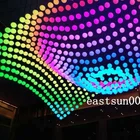 Eastsun LED Kinetic Ball Winch Dmx Motor Lift Ball RGB Color dj Equipment LED Stage Lights