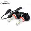 360 degrees adjustable powerful led headlight h7 auto led bulbs h11 led can bus