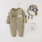 Jumpsuit Long Sleeve Knitted Baby Cotton Romper Organic Bodysuits Onesie