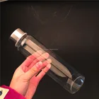 330ml/550ml clear empty glass water bottles sports drinking bottles automotive glass bottles