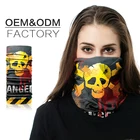 eco friendly sports headwear motorcycle uv protected headband mask cycling bandana