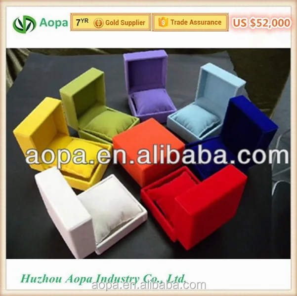special design colorful lovely gift box with pillow for jewelry