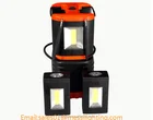 Portable Led Led Hot Selling Portable Stand 360 Degree Lighting Ultra Bright LED COB Camping Lamp Lantern