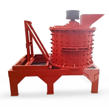 High crushing rate vertical furnace slag compound crusher machine for sand production line