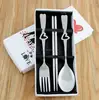 Ywbeyond Wedding Take Away Gift tableware 3 in1Heart Love fork Spoon and chopsticks Lover Wedding Souvenirs Philippines