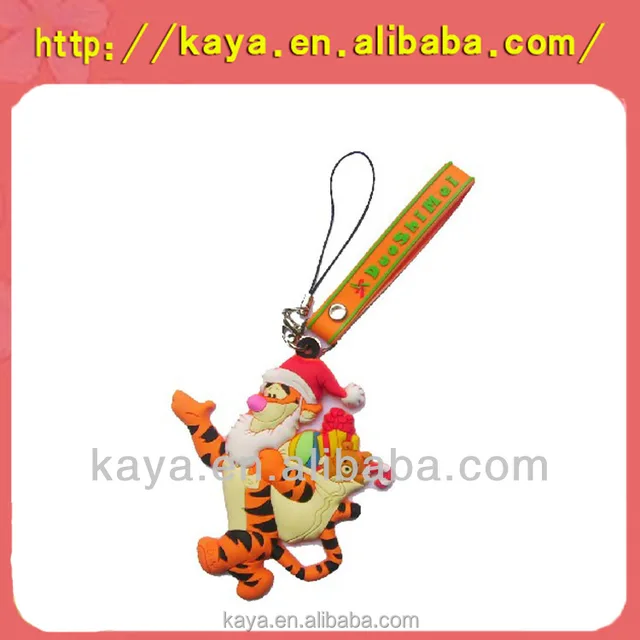 plastic mobile phone pendant for promotion gifts
