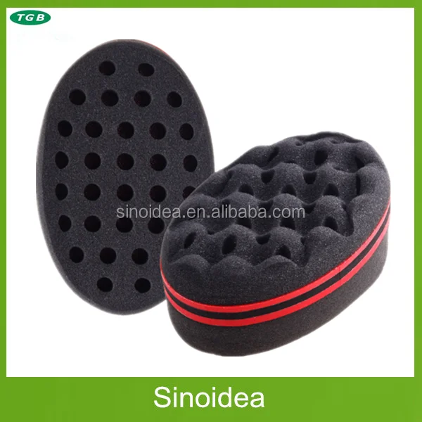 high quality hair sponge twist/custom made hair brush sponge