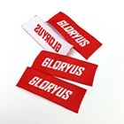 Garment woven label clothes printed label and tags for Summer Fashion T-shirt Women/Men Clothing