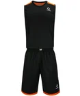 Black color basketball jerseys uniforms with fashionable design for school student ,basketball game welcome customize .