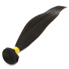 Natural Color Unprocessed Indian Straight Human Hair Extension