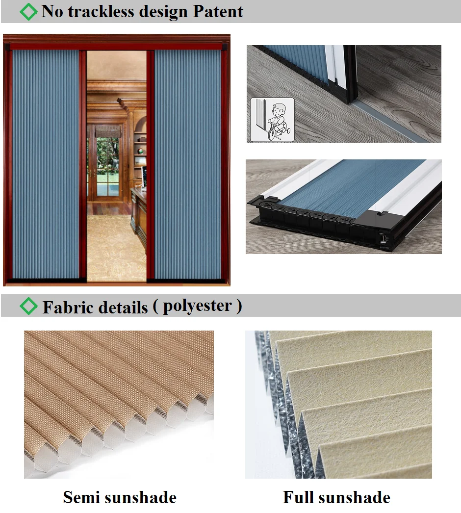 Privacy Door Honeycomb Fabric Partition Door Anti Sunshine And Anti Fly