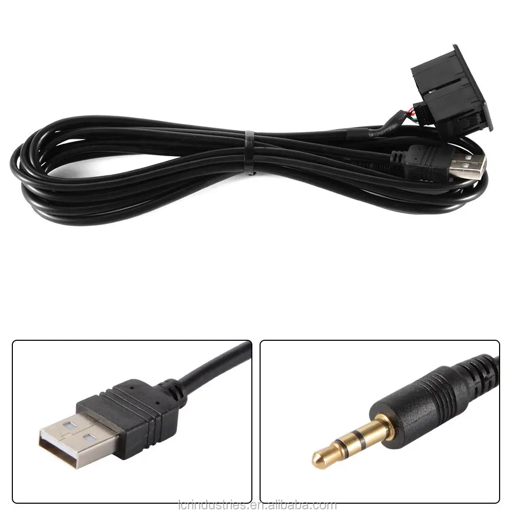 factory supply 3 pin male to male jack aux audio cable with 3.5mm - ANKUX.COM