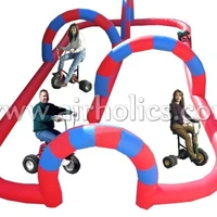 Inflatable Go Kart Race Track With