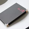 Wood leather Restaurant menu cover , Acrylic wine list with low price