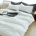 Japanese Style Tartan Design Luxury Home Bed Sheets Bed Sheet Bedding Set