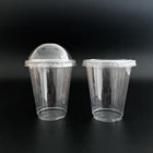 7oz 200ml plastic cold beverage PET takeaway orange juice apple juice disposable cup