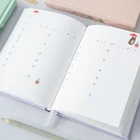 2018 PU Leather Notebook A5 A6 B5 A4 Notebook Planner Agenda Organizer Hard Cover Loose Leaf Note Book