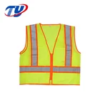 High Visibility Mesh Reflective Road Safety Vest