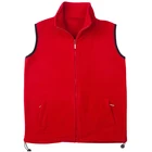 High Quality Custom Fleece Vest Anti-pilling Polar Fleece Vest Mens Work Uniform