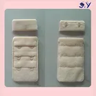 Accessories Garment Factory Sppuly Bra Tape Accessories Yellow 3*2 Garment Hook And Eye/Loop Tape