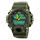 SKMEI Digital analog watch Mens Military Tactical Army WristWatches