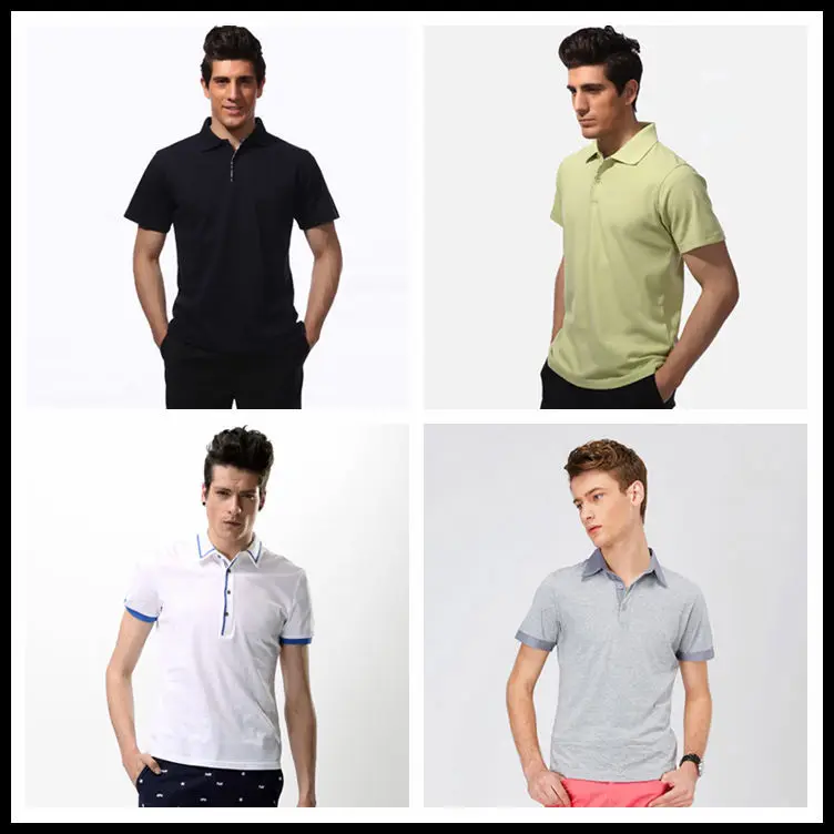 Product Promotion high quality plaids custom cut sew polo shirts