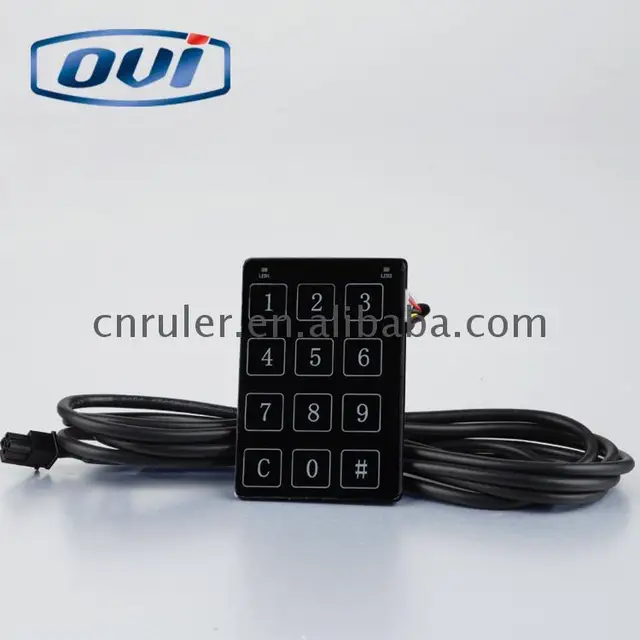 2017 new style Remote Controller Microchip code alarm car manual