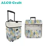 Polyester triangles pattern craft hobby trolley for scrapbooking organizer