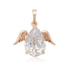33768 xuping luxury wing simulation crystal pendant pendant charm