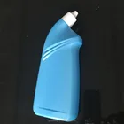 empty plastic toilet cleaner detergent bottle