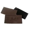 High Quality Custom Design Debossed Logo Real Leather Patches for Hats