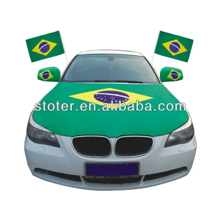 100 Polyester Brazil Car Flag Buy Brazil Car Flag Cheap Car Flag Car