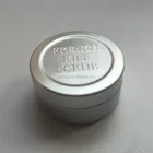 round aluminum box. wholesale metal tin can